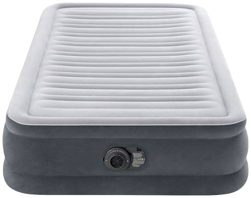 Intex 67766ND TWIN COMFORT-PLUSH AIRBED Luftbett (L x B x H) 191 x 99 x 33cm Grau von Intex