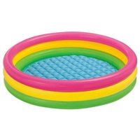 Intex Farbenfroher Kinderpool Easy Pool (Aufblasring) von Intex