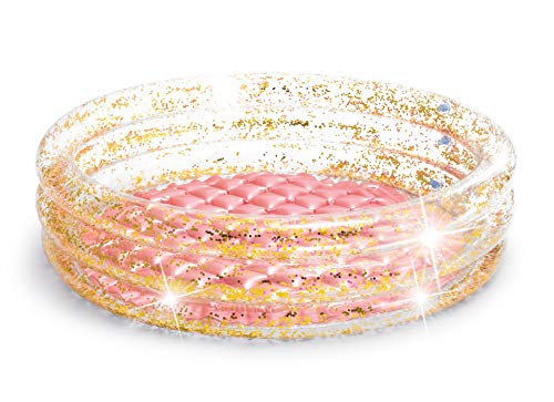 Intex Glitter Mini Pool, Gold, 86x25 cm, Pailletten, Einheitsgröße von Intex