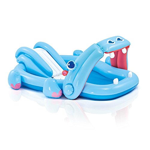 Intex Hippo Play Center - Kinder Aufstellpool - Planschbecken - 221 x 188 x 86 cm - Für 3+ Jahre von Intex