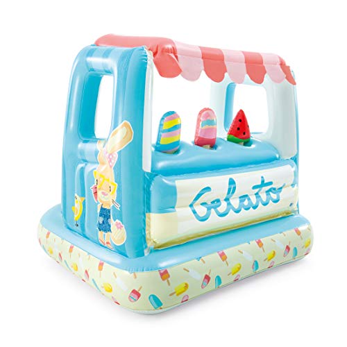 Intex Ice Cream Stand Inflatable Playhouse and Pool, for Ages 2-6 von Intex