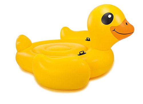 Intex Mega Yellow Duck Island - Ente - Aufblasbare Figur - 221 X 221 X 122 cm von Intex