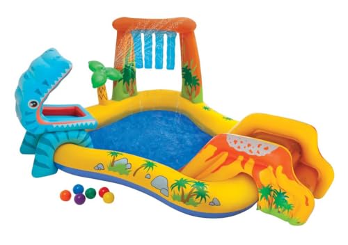 Intex Playcenter Dinosaur, 249 x 191 x 109 cm, 57149NP, Bunt, 6.5 cm von Intex