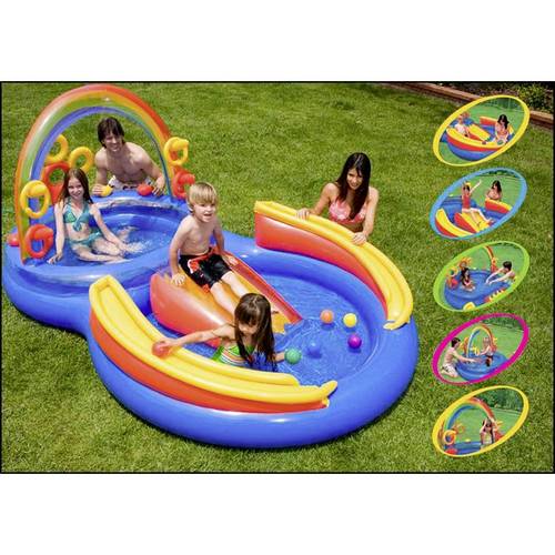 Intex Playcenter Rainbow Ring 206+248l 57453NP von Intex