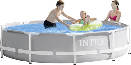 Intex PrismFrame Pool 305x76cm Frame Pool (Rohrkonstruktion) (Ø x H) 3050mm x 760mm von Intex