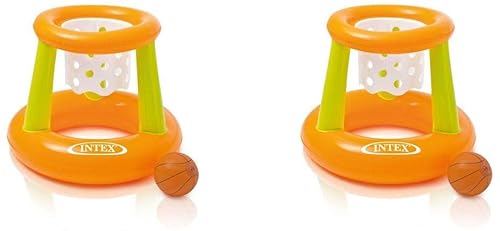 Intex Wasserspiel Floating Hoops, Mehrfarbig, 67 x 55 cm 2 St?ck von Intex