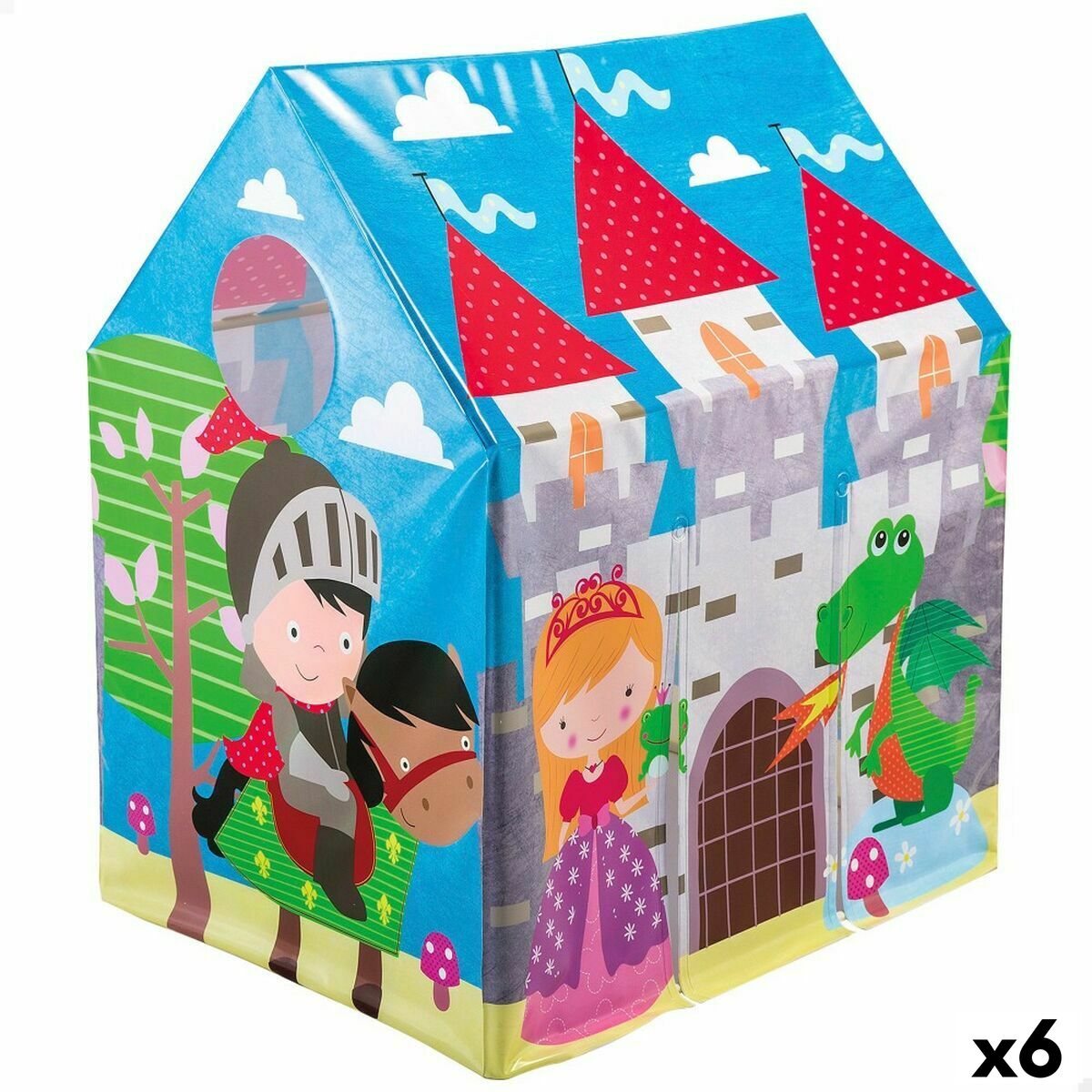 Kinderspielhaus Intex Burg 95 x 107 x 75 cm (6 Stück) von Intex