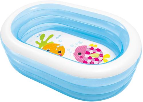 Ovaler Kinderpool mit Fischmotiv von Intex