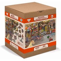 INVENTO 502275 Puzzle 400 Teile Wooden City: Wooden Puzzle In the Toy Shop von Invento
