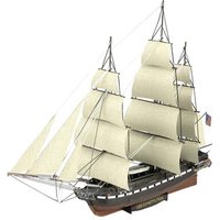 INVENTO 502889 Metal Earth: Premium Series USS Constitution von Invento