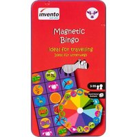 INVENTO 504327 Just Play Magnetspiel Tier-Bingo von Invento