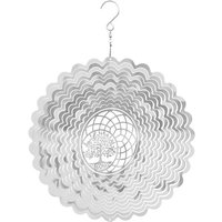 Kinetic Art 110262 - Kinetic Art: Metal Hanging Wind Spinner, 3D Tree Of Life von Invento