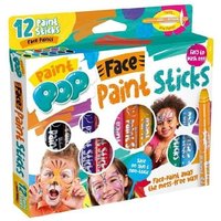 Paint Pop: Face Paint Sticks 12-Pack (Gesichtsmalfarben) von Invento