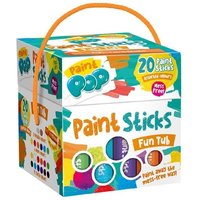 Paint Pop: Paint Sticks 20-Pack Fun Tub (klassische Farben) von Invento