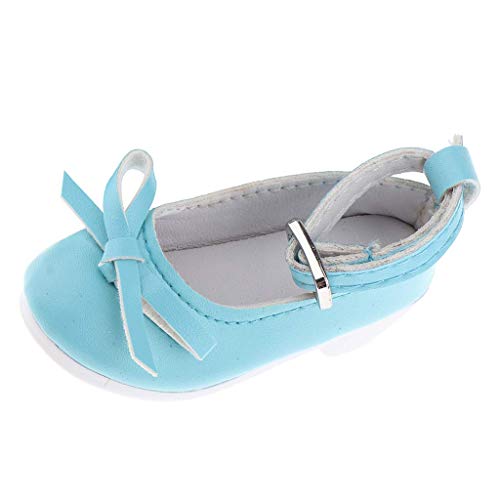 Inzopo Lovely Leather Princess Leisure Shoes For 1/3 BJD Dress Up Accessory - Blue, as described von Inzopo