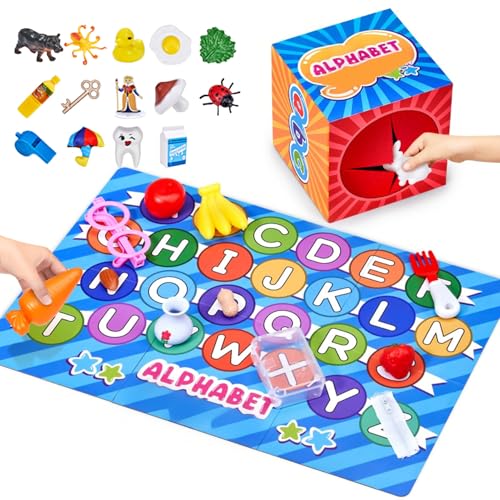 Alphabet Matching Game, Lernspielzeug, Lernspielzeug für Preschool, Kindergarten, Klassenzimmer, Daycare, Home Learning, Sensory Word Games for Kids and Toddler, 1 Set Alphabet Matching Game, Lernspielzeug, Lernspielzeug für Preschool, Kindergarten, Klassenzimmer, Daycare, Home Learning, Sensory Word Games for Kids and Toddler, 1 Set von Iouyjiu