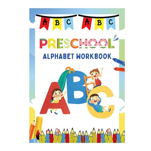 Alphabet Tracing Book, Wiederverwendbare Tracking-Bücher für Kinder, Handschrift, Übungsführung, Lernbuchstabe, Lernspielzeug für Preschool Home School Travel Use for Skill Building 9,45 x 6,69 Zoll Alphabet Tracing Book, Wiederverwendbare Tracking-Bücher für Kinder, Handschrift, Übungsführung, Lernbuchstabe, Lernspielzeug für Preschool Home School Travel Use for Skill Building 9,45 x 6,69 Zoll von Iouyjiu