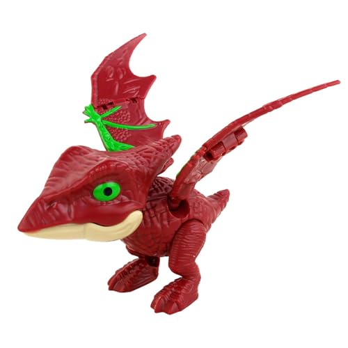 Dinosaur Toy with Movable Mouth, Collectible Toy for Kids Dinosaur Finger Biting Dinosaur Toy Collectible Dinosaur Model Use Your Fingers to Move Its Jaw 6.5 x 3.5 x 4 in Vibrant Colors von Iouyjiu