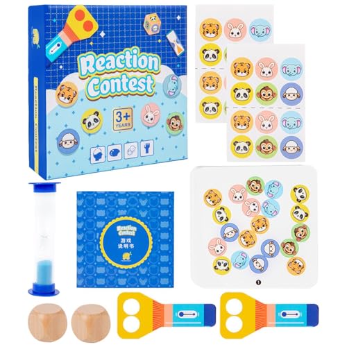 Educational Pattern Matching Game, Interactive Games for Kids, Family Friendly Competitions Games, Fun Family Board Games 5,04 Zoll für Kinder, Mädchen, Familie, Erwachsene (1 Set) von Iouyjiu