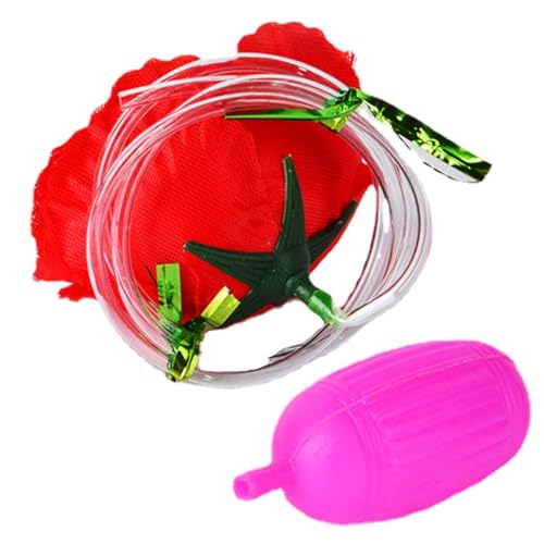 Iouyjiu, simuliert eine Wassersprühblume, spuckende rote Rose, Spielzeug mit realistischem Design für Partys, Touren, Veranstaltungen, Urlaub und lässige Anlässe Iouyjiu, simuliert eine Wassersprühblume, spuckende rote Rose, Spielzeug mit realistischem Design für Partys, Touren, Veranstaltungen, Urlaub und lässige Anlässe von Iouyjiu