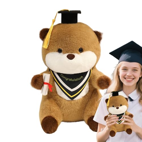 Iouyjiu Abschluss Plüschtier | Niedliches Kuschelkissen,Süßer Plüsch mit und Diplom als Wohndeko für Geburtstag, Valentinstag und Weihnachten Iouyjiu Abschluss Plüschtier | Niedliches Kuschelkissen,Süßer Plüsch mit und Diplom als Wohndeko für Geburtstag, Valentinstag und Weihnachten von Iouyjiu