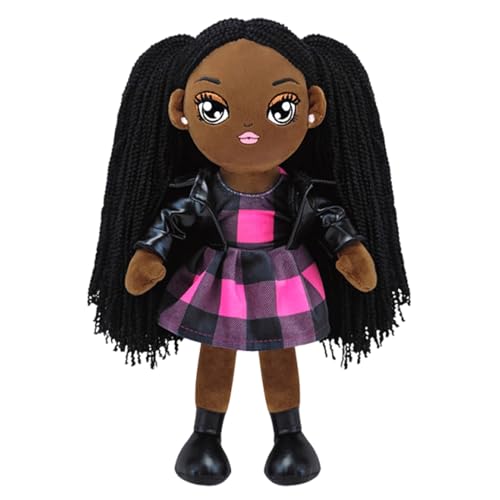 Iouyjiu Afroamerikanisches Baby – S Afro Plüsch, pädagogisches und realistisches Spielzeug für Kleinkinder, Rollenspiel, Geschenk zum Geburtstag, Dodo, Haus, Reise Iouyjiu Afroamerikanisches Baby – S Afro Plüsch, pädagogisches und realistisches Spielzeug für Kleinkinder, Rollenspiel, Geschenk zum Geburtstag, Dodo, Haus, Reise von Iouyjiu
