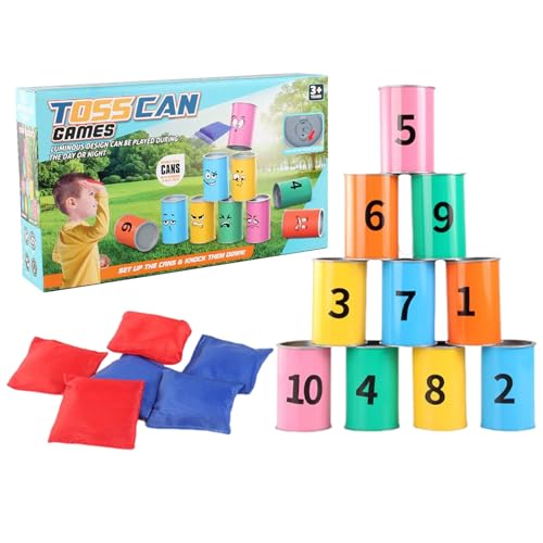 Iouyjiu Bean Bag Toss Game Set - Klassischer Cornhole -Stil | Robust, Brett, Taschen, Spaß für den Backyard Tailgating Camping Beach BBQ Parties Familienfreunde Team Wettbewerb Aktivität 4.02x2.76 in Iouyjiu Bean Bag Toss Game Set - Klassischer Cornhole -Stil | Robust, Brett, Taschen, Spaß für den Backyard Tailgating Camping Beach BBQ Parties Familienfreunde Team Wettbewerb Aktivität 4.02x2.76 in von Iouyjiu