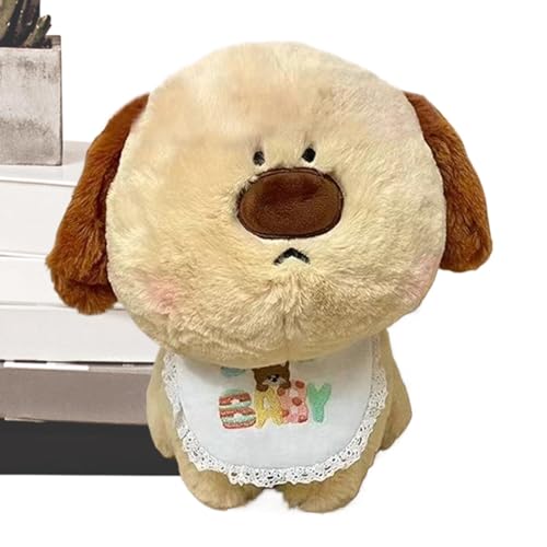 Iouyjiu Big Nose Plush Puppy Doll | 13.7-Inch Soft Stuffed Animal for Kids | Ideal Cuddle Pillow and Whimsical Home Decor Piece for Playrooms, Bedrooms, and Animal Lovers von Iouyjiu