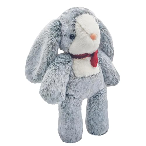 Iouyjiu Bunny Plüsch-Spielzeug, Huggable Stuffed Tier, niedliches weiches Puppenspielzeug, dekoratives leichtes Plüsch-Spielzeug, 36 cm, für Kinder und Mädchen (Bunny) von Iouyjiu