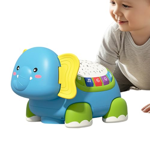 Iouyjiu Crawling Toy - Musical Elephant Interactive Baby Toy | Pädagogisches sensorisches Entwicklungsspiel für und Mädchen, Zuhause, Kindergarten, Spielzimmer, frühes Lernen Spaß Iouyjiu Crawling Toy - Musical Elephant Interactive Baby Toy | Pädagogisches sensorisches Entwicklungsspiel für und Mädchen, Zuhause, Kindergarten, Spielzimmer, frühes Lernen Spaß von Iouyjiu