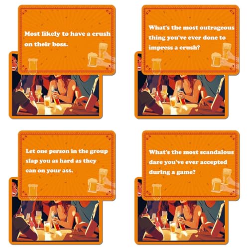 Iouyjiu Drinking Card Game, Christmas Party Drinking Game, Card Game Set, Adult Drinking Party Game with 50 Unique Challenges for Adult Parties, Office Fun, And Holiday Celebrations von Iouyjiu