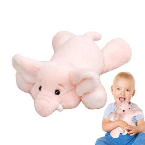 Iouyjiu Elephant Stuffed Animals, Snugging Plush Doll, Huggable Soft Toy Elefant, Huggable Plush Pillow with Cuddly and Soft Design for Cuddles, Bedtime, and Special Occasions (1 Stück) von Iouyjiu