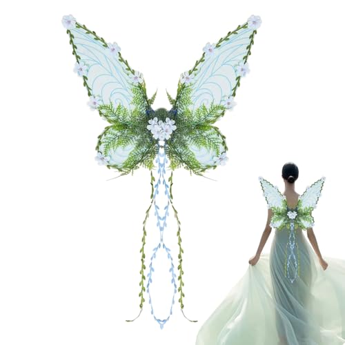 Iouyjiu Feenflügel - Elfenkostüm Mit Ranken | Festivaldekorationen für Cosplay Makeup Bühnenauftritt Pride Party Garten und Weihnachten Iouyjiu Feenflügel - Elfenkostüm Mit Ranken | Festivaldekorationen für Cosplay Makeup Bühnenauftritt Pride Party Garten und Weihnachten von Iouyjiu