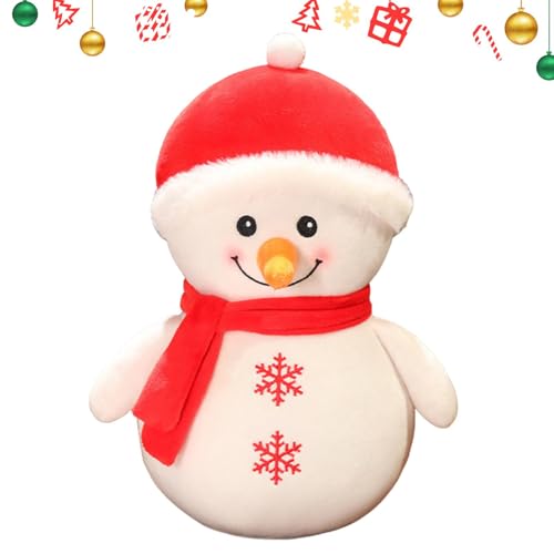 Iouyjiu Festive Stuffed Animals, Christmas Plush, Soft Holiday Toy, Plush Animal, Snowman Decorative Plush, Christmas Elk Decoration, Cozy Stuffed Animals von Iouyjiu