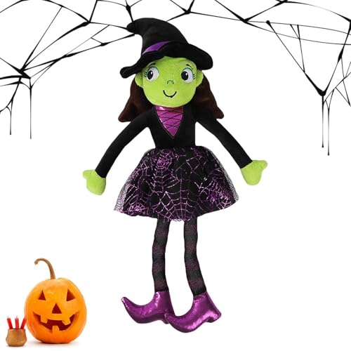 Iouyjiu Halloween Hexen Puppe | Kuschelige Halloween-Hexenpuppe,Kuschelweiche Hautfreundliche Zierde Für Zuhause Büro Kinderzimmer Mädchen Wohnzimmer Deko Iouyjiu Halloween Hexen Puppe | Kuschelige Halloween-Hexenpuppe,Kuschelweiche Hautfreundliche Zierde Für Zuhause Büro Kinderzimmer Mädchen Wohnzimmer Deko von Iouyjiu