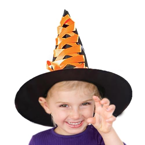 Iouyjiu Halloween Hexenhut für Mädchen - Hexenhut für Kinder Kostüm - für Rollenspiel, Cosplay, Kostümparty, Mottoparty, Parade Iouyjiu Halloween Hexenhut für Mädchen - Hexenhut für Kinder Kostüm - für Rollenspiel, Cosplay, Kostümparty, Mottoparty, Parade von Iouyjiu