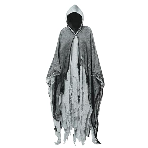 Iouyjiu Halloween-Umhang | Umhang mit Kapuze, Unisex, gruselig, Cosplay-Kostüm für Rollenspiel, Party und Bühnenaufführung Iouyjiu Halloween-Umhang | Umhang mit Kapuze, Unisex, gruselig, Cosplay-Kostüm für Rollenspiel, Party und Bühnenaufführung von Iouyjiu