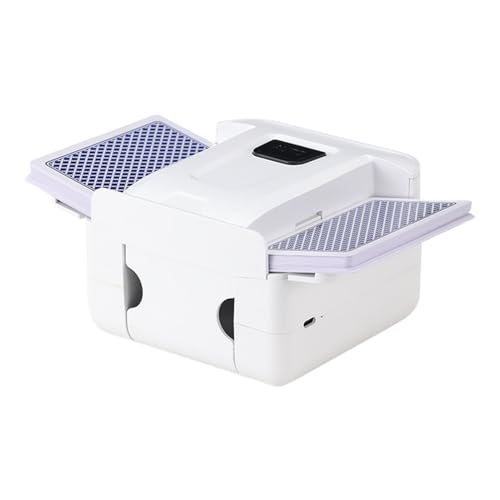 Iouyjiu Kartenmischmaschine | Desktop-Kartenzubehör, Mischmaschine für Turnier, Versammlungen, Zuhause, Alltag, Party, Familie, Reisen, Camping Iouyjiu Kartenmischmaschine | Desktop-Kartenzubehör, Mischmaschine für Turnier, Versammlungen, Zuhause, Alltag, Party, Familie, Reisen, Camping von Iouyjiu