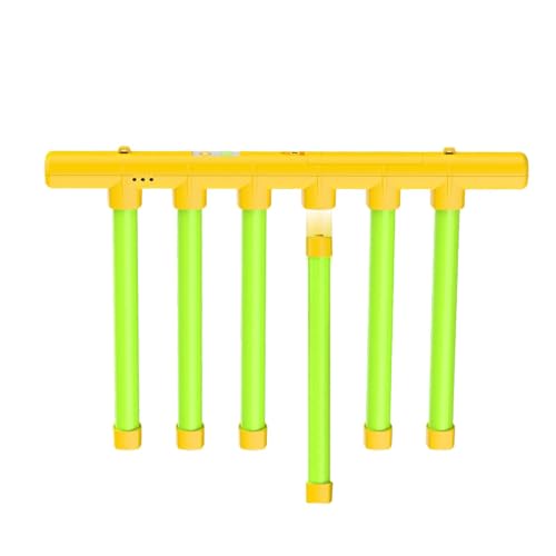 Iouyjiu Kids Falling Sticks Toy, Hand Eye Coordination Toys, Falling Sticks Catch Game for Toddler, Educational Toddler Reaction Training Toy for Children, Toddler, Boys, Girls (Yellow) von Iouyjiu