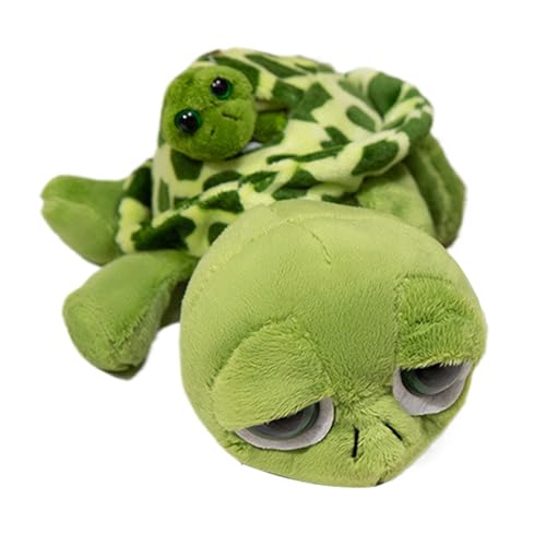 Iouyjiu Kids Stuffed Toys, Comfortable Animal Decor, Plush Stuffed Doll, Turtle Pillow Toy, Adorable Stuffed Turtle Plush Toy with Big Eyes for Kids and Adults von Iouyjiu