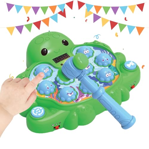 Iouyjiu Maulwurf Hauen Spiel | Interaktives Hämmer-Spiel | Tintenfisch Form Hand Auge Koordination Lernspiel Für Kinder Vorschule Zuhause Unterwegs Mädchen Junge Entwicklung Fähigkeiten Iouyjiu Maulwurf Hauen Spiel | Interaktives Hämmer-Spiel | Tintenfisch Form Hand Auge Koordination Lernspiel Für Kinder Vorschule Zuhause Unterwegs Mädchen Junge Entwicklung Fähigkeiten von Iouyjiu