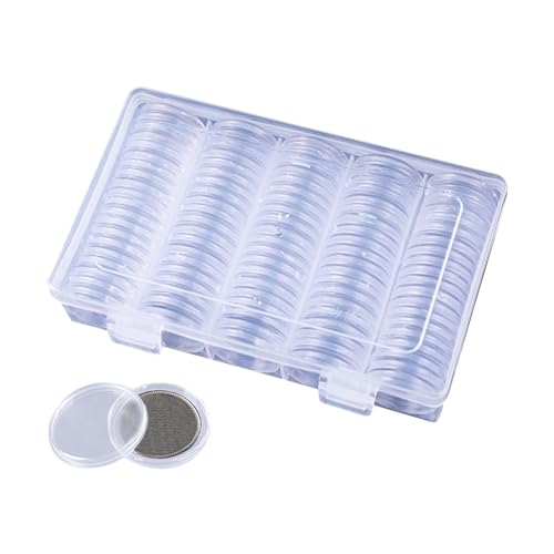 Iouyjiu Münzhalter Für Sammler,27mm Münzkollektor Box | Dichtung Aufbewahrungsorganizer Für Wohnzimmer Schlafzimmer Reise Ausstellung Auktion Museum Iouyjiu Münzhalter Für Sammler,27mm Münzkollektor Box | Dichtung Aufbewahrungsorganizer Für Wohnzimmer Schlafzimmer Reise Ausstellung Auktion Museum von Iouyjiu