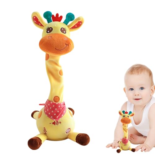 Iouyjiu Plüschtanzgiraffe - Interaktives Singendes Spielzeug Musikfigur,Musikalische Bewegliche Wiederaufladbare Plüschfigur Für Kinder 1-3 Jahre Zuhause Reise Urlaub Picknick Ausgehen Party Iouyjiu Plüschtanzgiraffe - Interaktives Singendes Spielzeug Musikfigur,Musikalische Bewegliche Wiederaufladbare Plüschfigur Für Kinder 1-3 Jahre Zuhause Reise Urlaub Picknick Ausgehen Party von Iouyjiu