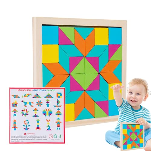 Iouyjiu Puzzleblöcke aus Holz,Kreatives Brettspiel-Puzzle - Kinderpuzzle-Spielzeug für Kinder, Teenager, Mädchen, Kleinkinder für Reisen, Heimschule Iouyjiu Puzzleblöcke aus Holz,Kreatives Brettspiel-Puzzle - Kinderpuzzle-Spielzeug für Kinder, Teenager, Mädchen, Kleinkinder für Reisen, Heimschule von Iouyjiu