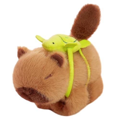 Iouyjiu Slap Armband mit Tiermotiv, niedliches Capybara Plüsch, weiches Hugger-Armband, ein einzigartiges und unterhaltsames Geschenk für Jungen, Mädchen und Erwachsene, 5,91 Zoll von Iouyjiu