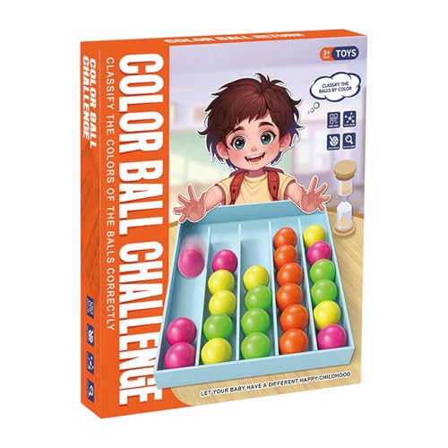 Iouyjiu Sortierspiele für Kleinkinder, Sortierpuzzle für Kugeln, Puzzlespiel – sensorische Werkzeuge für Klasse Reise Geschenkkorb Iouyjiu Sortierspiele für Kleinkinder, Sortierpuzzle für Kugeln, Puzzlespiel – sensorische Werkzeuge für Klasse Reise Geschenkkorb von Iouyjiu