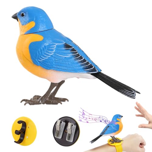 Iouyjiu Spielzeug Vögel Für Kinder - Elektronisches Vogelspielzeug - Realistische Süße Tierfigur Zur Interaktion Mit Sprachfunktion Als Tischdekoration Und Haustierbeschäftigung Iouyjiu Spielzeug Vögel Für Kinder - Elektronisches Vogelspielzeug - Realistische Süße Tierfigur Zur Interaktion Mit Sprachfunktion Als Tischdekoration Und Haustierbeschäftigung von Iouyjiu