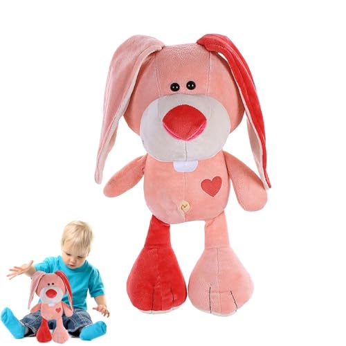 Iouyjiu Süßes Plüschtier Spielzeug, niedlich, getufteter Hase, bequem, niedliche Buddy, perfekte Größe für Kinder zum Carry Around, Hug, Gold Take Along During Outings, 1 Stück von Iouyjiu