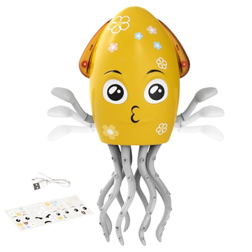 Iouyjiu Toy Octopus Dancing Squid, interaktives Musik-Spielzeug mit Lichtern und Bewegung, sensorisches Lernen, für Mädchen, Geburtstag Party, Spaß, Home oder Schule, 3,94 x 7,87 Zoll Iouyjiu Toy Octopus Dancing Squid, interaktives Musik-Spielzeug mit Lichtern und Bewegung, sensorisches Lernen, für Mädchen, Geburtstag Party, Spaß, Home oder Schule, 3,94 x 7,87 Zoll von Iouyjiu