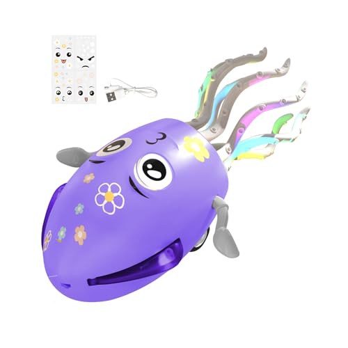 Iouyjiu Toy Octopus Dancing Squid, interaktives Musik-Spielzeug mit Lichtern und Bewegung, sensorisches Lernen, für Mädchen, Geburtstag Party, Spaß, Home oder Schule, 3,94 x 7,87 Zoll Iouyjiu Toy Octopus Dancing Squid, interaktives Musik-Spielzeug mit Lichtern und Bewegung, sensorisches Lernen, für Mädchen, Geburtstag Party, Spaß, Home oder Schule, 3,94 x 7,87 Zoll von Iouyjiu